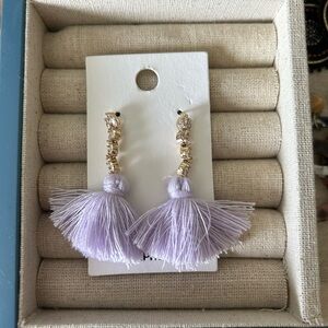 Express Purple Earrings